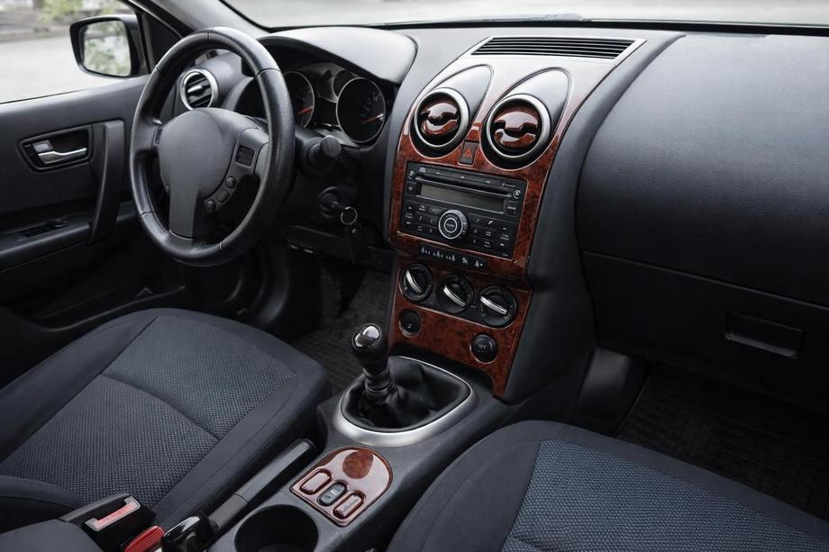 Nissan Qashqai 2007-2010 Armaturenbrett Abdeckungen Aluminium Image