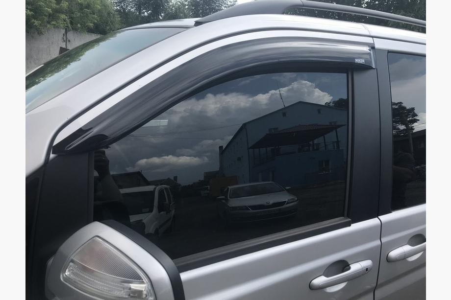 Mercedes Vito W639 2004-2014 Windabweiser (2 Stk, Niken) Foto 5