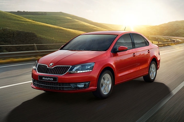 Aktualisierte Skoda Rapid 2017