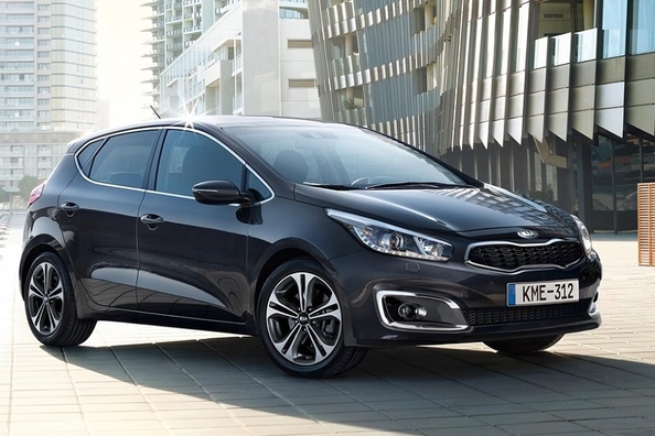 Übersicht der Kia Ceed Modelljahr 2017