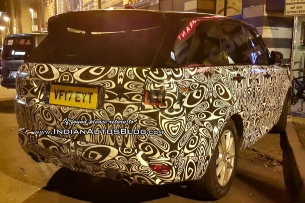 Der neue Range Rover Sport wurde auf den Straßen von Deutschland