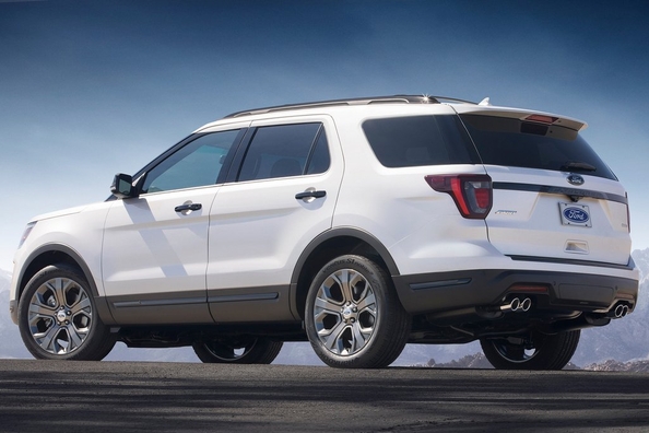 Durchsuchen Sie die aktualisierte Crossover von Ford Explorer