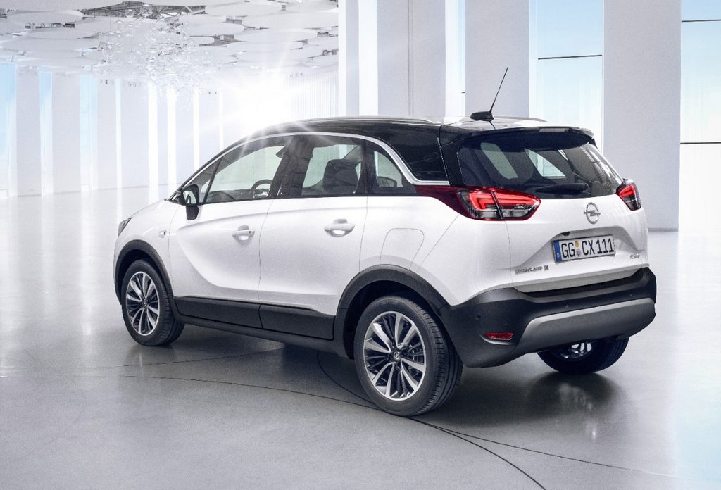 Opel Crossland X stattet Gasanlage
