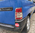 Citroen Berlingo 1996-2008 Chrom Rückleuchten Abdeckung (2 Stk., Edelstahl) Carmos - Türkischer Edelstahl Foto 4