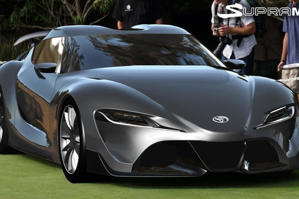 Gerenderte Bilder des neuen Toyota Supra sind erschienen