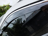 Kia Sportage 2004-2010 Windabweiser mit Chromleiste (4 Stk, Niken) Foto 8