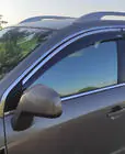 Chevrolet Captiva 2006-2019 Windabweiser mit Chromleiste (4 Stk, Niken) Foto 6