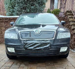 Skoda Octavia II A5 2006-2010 Winterabdeckung für Kühlergrill (unten) Glänzend Foto 1