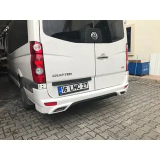 Heckstoßstangenabdeckung V2 (grundiert zum Lackieren) Foto 1