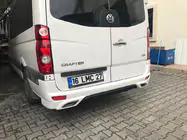 Volkswagen Crafter 2006-2016 Heckstoßstangenabdeckung V2 (grundiert zum Lackieren) Foto 3