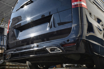 Mercedes Vito/V-class W447 2014- Heckstoßstangenabdeckung V2 (grundiert zum Lackieren) Foto 3