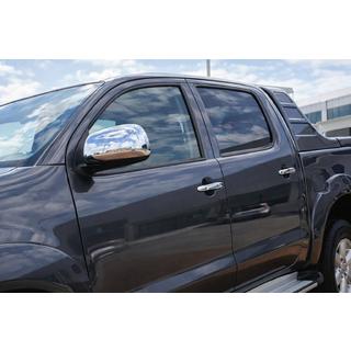 Spiegelabdeckungen (2 Stk., Edelstahl) Toyota Hilux 2006-2015 Foto 1