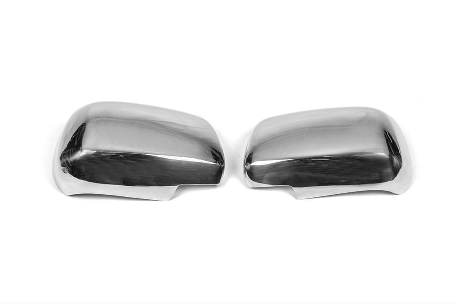 Toyota Hilux 2006-2015 Spiegelabdeckungen (2 Stk., Edelstahl) OmsaLine - Italienischer Edelstahl Foto 2
