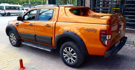 Ford Ranger 2011–2022 Türleisten OmsaLine (4 Stk, ABS) Foto 2