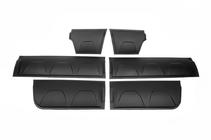 Volkswagen Amarok 2010-2022 Türleisten OmsaLine (6 Stk, ABS) Foto 14
