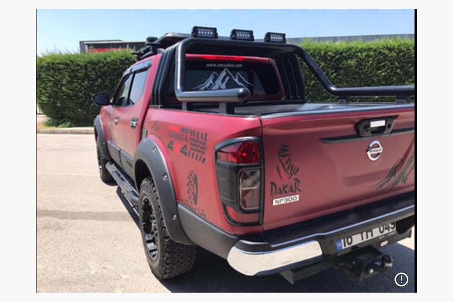 Nissan Navara/NP300 2016- Kotflügelverbreiterungen (Meliset) Foto 5