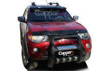 Mitsubishi L200 2006-2015 Frontscheiben-Sonnenblende (schwarz, am Rahmen) Foto 6