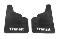 Ford Transit 2000–2014 Hintere passgenaue Schmutzfänger (2 Stk) Gerade Foto 4