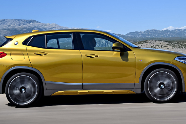 Bekanntschaft mit dem neuen Urban Crossover-BMW X2