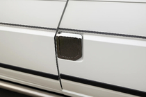 Volkswagen T4 Caravelle/Multivan 1990–2003 Tankabdeckung Chrom (OmsaLine, Edelstahl) Foto 1