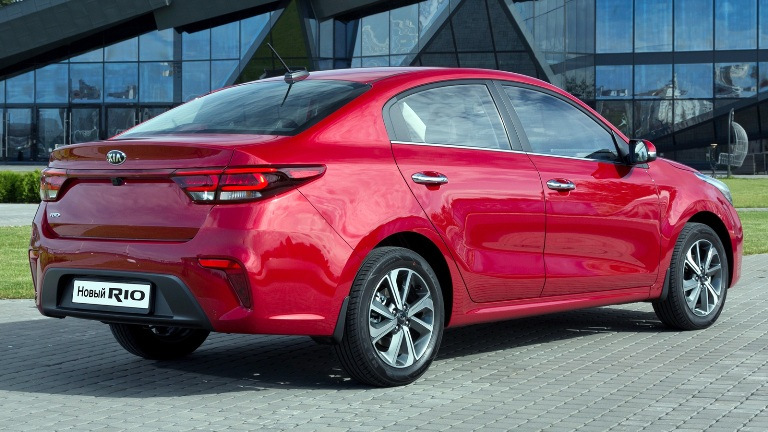 Überblick über die KIA Rio Limousine