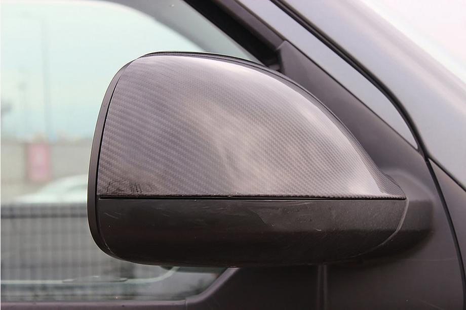 Audi Q7 2005-2015 Spiegelabdeckungen (2 Stk, Echtcarbon) Foto 4