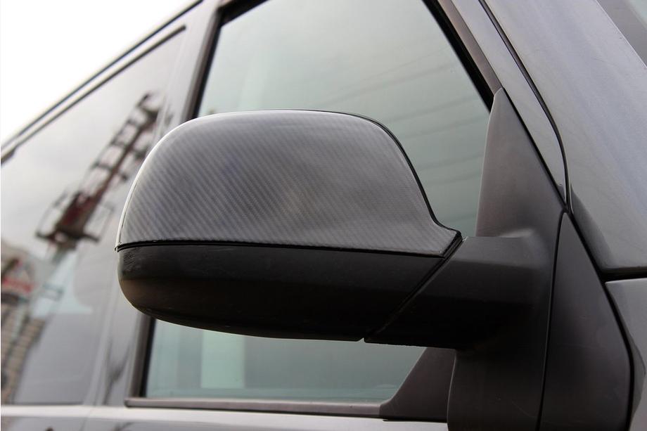 Audi Q7 2005-2015 Spiegelabdeckungen (2 Stk, Echtcarbon) Foto 5