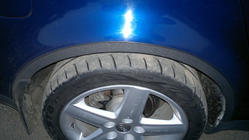 Audi A6 C5 2001-2004 Radlaufverbreiterungen (4 Stk, schwarz) Foto 3