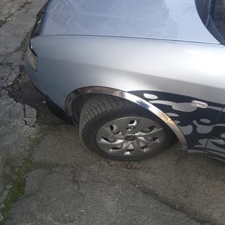 Radlaufverkleidungen (4 Stk, Edelstahl) Audi A6 C5 1997-2001 Foto 1