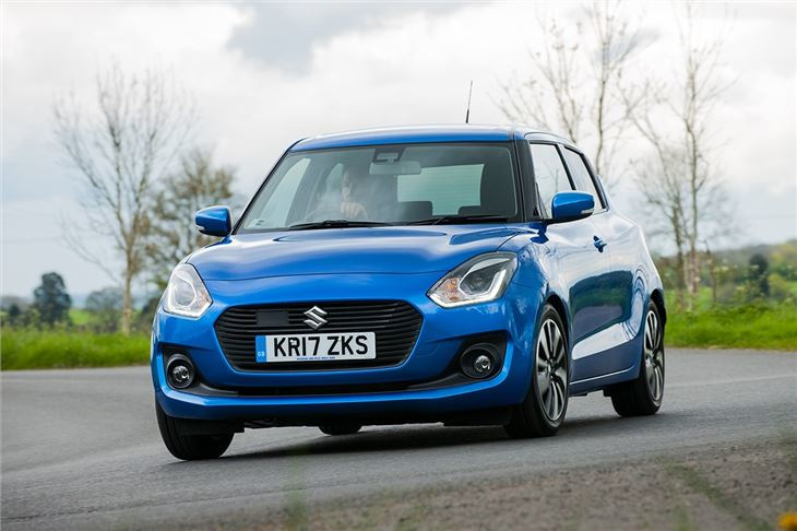 Übersicht Fließheck Suzuki Swift der neuen Generation
