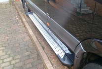 Mercedes Sprinter W906 2006–2018 Trittbretter Allmond Grey (2 Stk., Alu) Foto 6