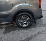 Citroen Berlingo 2008-2018 Radlaufverbreiterungen (4 Stk, schwarz) 2 Seitentüren, Kunststoff Foto 2