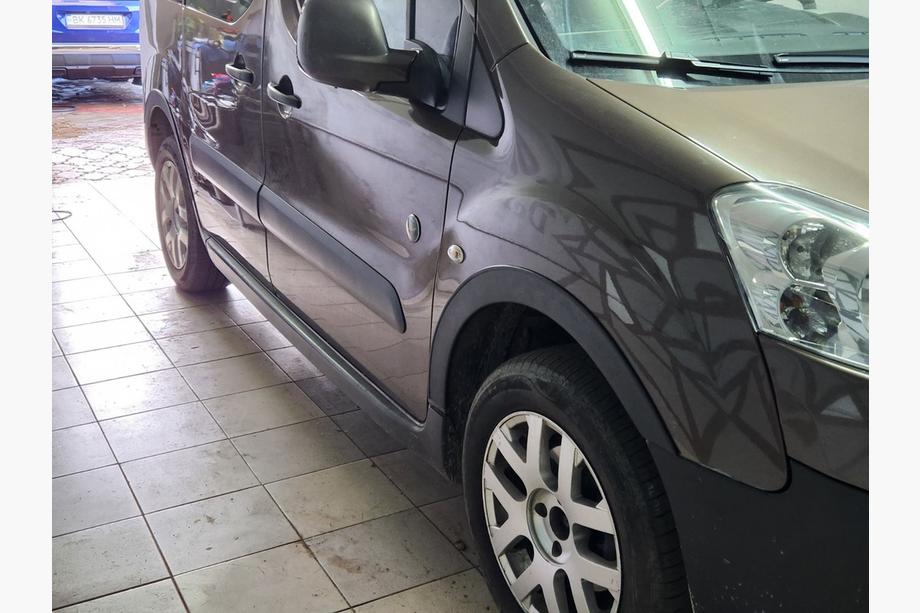 Citroen Berlingo 2008-2018 Radlaufverbreiterungen (4 Stk, schwarz) XTR, Seitentüren, Metall Foto 9