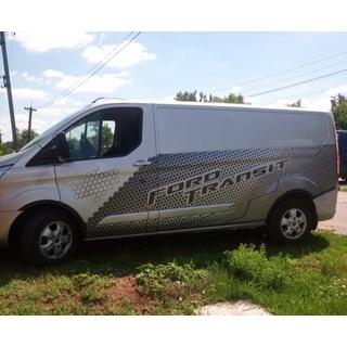 Kotflügelverbreiterungen (6 Stk, schwarz) Ford Custom 2013-2022 Foto 4