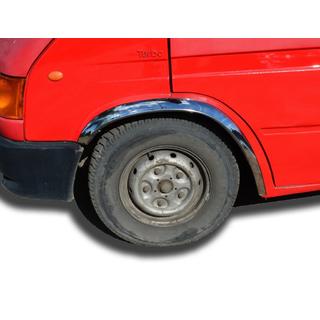 Radlaufverkleidungen (4 Stk, Edelstahl) Ford Transit 1991-2000 Foto 4