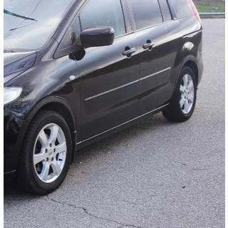 Radlaufverbreiterungen (4 Stk, schwarz) Mazda 5 2005-2009 Foto 3