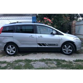 Radlaufverbreiterungen (4 Stk, schwarz) Mazda 5 2005-2009 Foto 2