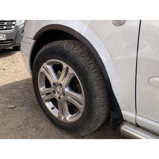 Radlaufverbreiterungen (4 Stk, schwarz) Mercedes Vito W639 2004-2014 Foto 2