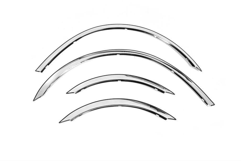 Mercedes Viano 2004-2014 Radlaufverkleidungen (4 Stk, Edelstahl) Image