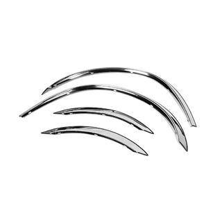 Radlaufverkleidungen (4 Stk, Edelstahl) Mercedes C-class W203 2000-2007 Foto 3