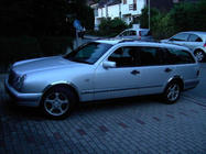 Mercedes E-class W210 1995-2002 Radlaufverkleidungen (4 Stk, Edelstahl) Foto 4