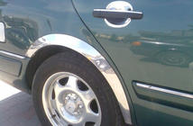 Mercedes E-class W210 1995-2002 Radlaufverkleidungen (4 Stk, Edelstahl) Foto 3