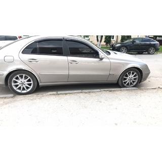 Radlaufverkleidungen (4 Stk, Edelstahl) Mercedes E-сlass W211 2002-2009 Foto 4