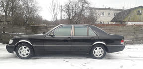 Mercedes S-class W140 1991-1998 Radlaufverkleidungen (Short/Long, 4 Stk, Edelstahl) Foto 2
