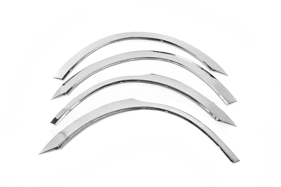 Mitsubishi Outlander 2006-2012 Radlaufverkleidungen (4 Stk, Edelstahl) Image