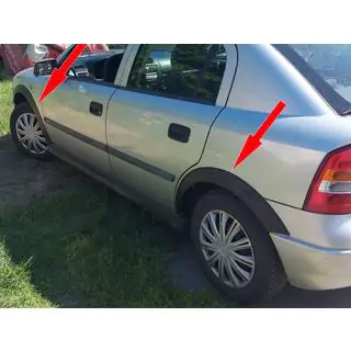 Radlaufverbreiterungen (SD/HB) (4 Stk, schwarz)