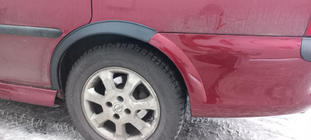 Opel Vectra B 1995-2002 Radlaufverbreiterungen (4 Stk, schwarz) Foto 4