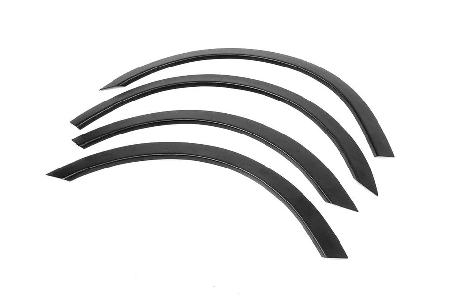 Peugeot 407 2004-2011 Radlaufverbreiterungen (4 Stk, schwarz) Metall Foto 2