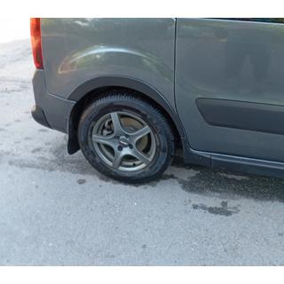 Radlaufverbreiterungen (4 Stk, schwarz) Peugeot Partner Tepee 2008-2018 Foto 4