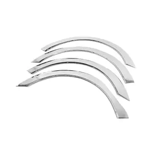 Radlaufverkleidungen (4 Stk, Edelstahl) Renault Kangoo 2008–2020 Foto 2